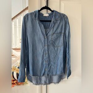 BELLA DAHL Chambray Shirt